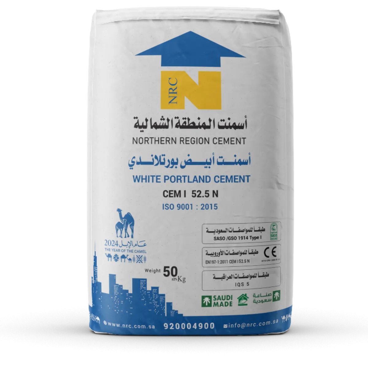 White Portland cement